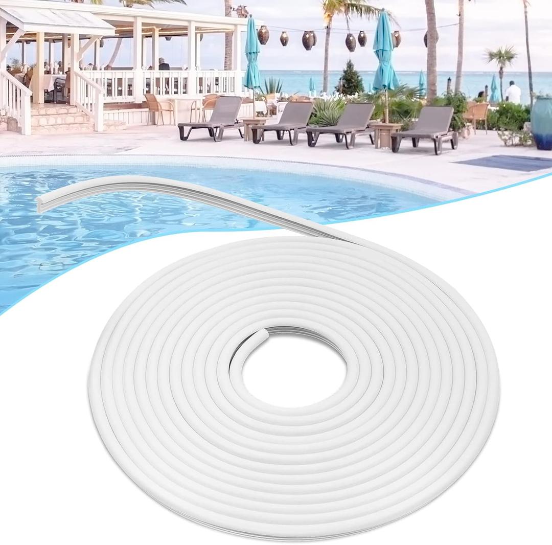 Roll Pool Liner Lock for Above-Ground & In-Ground Swimming Pool Beaded Liners (60' ft)