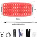 Red Light Wrap Belt, Cordless & Portable Light Panel, Adjustable Wrap for Waist, Back, Shoulder & Everyday Use, for Home, Fitness & Pets
