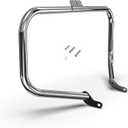 ECOTRIC Chrome Engine Guard Highway Crash Bar Compatible with 2000-2017 Harley Heritage Softail Fat Boy Springer FLST Replacement for HD49004-00