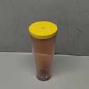 Tumbler Glass Orange 24Oz