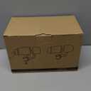 75W Motion Sensor Outdoor Lights Plug in, Led Flood Lights Outdoor Dusk to Dawn, 7500LM Security Lights Motion Activated IP65 Waterproof, Motion Floodights for Outside Garage Yard Patio(Black)