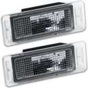 2 Pack 13502178 License Plate Light Housing Excluding Light Bulbs Compatible with 2013-2022 Chevy Trax/Traverse, 2017-2019 GMC Acadia, Cadillac CTS/ELR/XTS/SRX | Replaces GM2870100, 13502179, 22854057