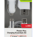 ZGear Power Plus Charging Essentials 3 Pc Kit 7.5Watt 4Ft