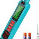 Kiprim Natural Gas Leak Detector Portable Gas Tester with Audible & Visual Alarm,H/L Sensitive Mode to Locate Combustible Sources Propane for Home,Batteries Included