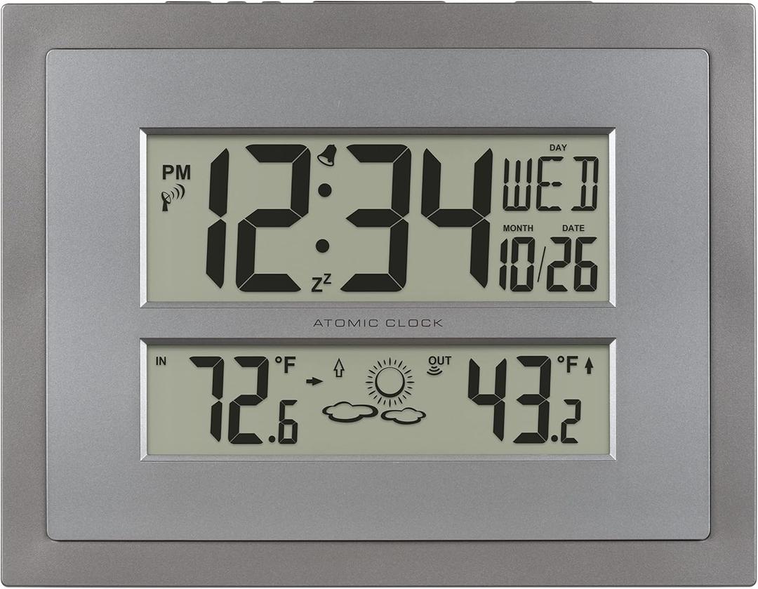 La Crosse Technology Atomic Wall/ Table Clock (512-85937)