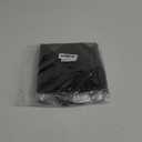 50pcsBlack and White Birthday Party Balloons Wall Backdrop Decorations Square Foil Balloons Wall Wedding Double Sided Bachelorette Mylar Checkered Balloons Arch Kit (Light Gray+black)