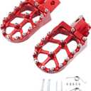 Motorcycle CNC Foot Pegs Foot Pedals Rests Footpegs For CRF110F CRF 110 F CRF110 2013-2024 CRF125F CRF 125 F CRF125 125F 2014-2024 Dirt Pit Bike