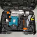 Berserker 1-1/8" SDS-Plus Rotary Hammer Drill with 1/2" SDS Plus Shank Keyless Chuck Adapter, 9 Amp 3 Functions Corded Rotomartillo for Fast Drilling in Concrete,Brick,Masonry,Metal,Wood