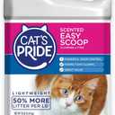 Cat's Pride Lightweight Clumping Litter: Flushable Easy Scoop - Powerful Odor Control - Scented, 10 Pounds