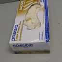 Adenna BRZ645 Bronze 5.5 mil Powder-Free Latex Gloves, Medical Grade, White, Medium, Box of 100