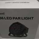 BETOPPER Stage Lighting 120W Par Light RGBW 4-in-1 Stage Lights, DJ Light DMX for Concert and Events,4 Packs