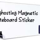 HAMIGAR Magnetic Whiteboard Contact Paper 48" x 94" Dry Erase White Board Sticker for Wall Stick on White Board Peel and Stick Wallpaper Adhesive Poster with Marker, Magnetic Eraser and Magnets