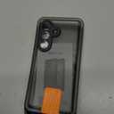 SPORTLINK for Samsung Galaxy S26 Case, IP68 Waterproof Dustproof Military 360 Full Body Heavy Duty Shockproof Protective with Camera Screen Protector S 26 Phone Front Back Cover 6.3" Black