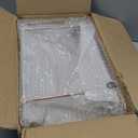 MyGift Modern Metal Wire Wall Mounted Vinyl Records Storage Racks, Hanging LP Record Holders, Floating Album Cover Display Shelves, Set of 2 (Vintage Copper-2 Pcs)