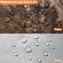 ORTIGIA Brown Misty Forest Shower Curtain for Bathroom, Nature Woodland Shower Curtain Set with Hooks, Decorative Pine Tree Fog Magic Bath Curtain for Home, Waterproof Fabric, Weighted, 72x72