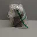 Paper Towel Holder Wall Mount U-Shaped Window Countertop Paper Towel Dispenser with Detachable Wood Lid for Bathroom, Kitchen, Home, 11.8x4.7x5.1 inch, Black