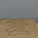 4-Tier L-Shaped Pine Wood Wall Shelf - Floating Corner Shelves with Lip, Black, Modern, Living Room, Bedroom, Bathroom Storage