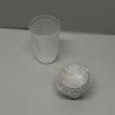 Barillio 14 oz Glass Cocktail Shaker | Cobbler Mixer with Built-In Strainer, Leak-Proof Clear Martini Shaker for Single-Serve Drinks