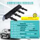 Ignition Coil Pack Compatible with 1.4L Turbo Chevy Cruze Sonic Trax Volt Cadillac ELR Buick Encore 2011 2012 2013 2014 2015 2016 2017 2018 2019 2020, Replace D521C UF669 55577898 55579072 25198623