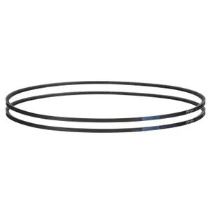 Uxcell 2pcs 3VX560 Rubber V-Belt, Raw Edge Cogged Industrial V Belt 46" Length x 0.38" Width x 0.32" Thickness