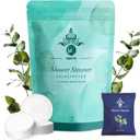 Eucalyptus Shower Steamers 18 Pack XL, Shower Steamer Aromatherapy, Shower Bombs with Essential Oils-Self Care & Birthday Gifts for Women and Men, Unique Gifts for Dad, Mother and Wife