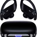 TAGRY Hybrid Active Noise Cancelling Wireless Ear Buds 80 Hrs Playtime Hi-Res Stereo Quality Bluetooth Earbuds with Transparency Mode Headphones Bluetooth Earhooks ANC Earphones for Work