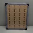 16x20 Frame Rustic Blue, 20x16 Picture Poster Frame, Horizontal Vertical Hanging, Large 16 by 20 Wall Gallery Family Concert Portrait Photo Frame Anniversary/Birthday/Wedding/Thank you/Christmas Gift