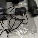 NEWBULIG Cordless Vacuum Cleaner, Lightweight Stick Vacuum for Home with Anti-Tangle and LED Lights, Powerful Rechargeable Wireless Cleaners for Hardwood Floors Carpet Pet Hair (11"*10", Modern Black Blue)