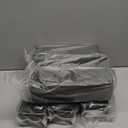 Wenqik 6 Pcs Plastic Coin Storage Box Case with 20 Slab Coin Holders - Collection Box for Collectors, Home, Office, Bank Supplies(Black)