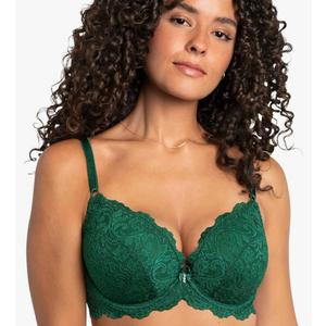 Smart & Sexy Women's Signature Lace Push-up Bra - Perfect for Seeking Effortless Style and Comfort 34D