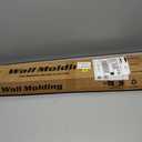 Art3d Premade Peel and Stick Door Moulding Trim Kit, Self-Adhesive Paintable Wainscoting Panels for Frame Decor & Wall Accents, 1 Set-2 Frames, Top 22"x36" and Bottom 22"x24"