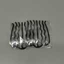2 Pcs Hair Fork Clip Metal Hair Side Combs Bun Updo Hair Sticks French Twist Hair Tool Bun Hair Pins Clips Grips for Women Girls