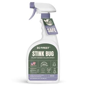 Stink Bug Spray, 22 oz. | Natural, Plant-Based Stink Bug Killer for Indoor and Outdoor | Home Pest Control Spray and Repellent for Stink Bugs | Made with Clove Oil, Safe Around Children and Pets