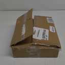 Alupssuc 6.5ft Pop Up Prelit Pencil Artificial Christmas Tree with Remote Control, Pre-Decorated Red&Gold Decorations, Pre-Lit White & Multi-Color Lights, Perfect Choice for Xmas Decoration, 6.5 FT