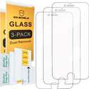 3 x Mr.Shield [3-PACK] Designed For iPhone 8 / iPhone 7 [Tempered Glass] Screen Protector [Japan Glass With 9H Hardness] with Lifetime Replacement