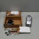 Amazon Basics Electronic Keypad Deadbolt Door Lock with Auto Lock, Touch-Control Keyless Entry, Customizable User Codes, Traditional Design, Matte Black, 1-Pack