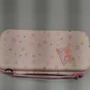 PAWDIARY Pink Sakura Carrying Case Compatible with Nintendo Switch 2 2025, with Hardshell Switch 2 Protective Cover Skin, HD Screen Protector, Shoulder Strap & 2 Thumb Caps  Cute Girly