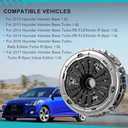 412002A001, Double Clutch Set Compatible with Hyundai Veloste-r 2012 2013 2014 2015 2016 2017 1.6L L4 Engine, Dual Clutch Kit Replace 41200-2A001