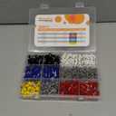 MarrowLin 2000 PCS Wire Ferrule Kit, AWG 22-10 Premium Wire End Terminals Connectors for Secure Connections, Durable Insulated Ferrules for Electrical, Industrial, Power Control Systems