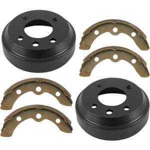 WFLNHB Golf Cart Brake Drums Shoes Kit Replacement for Yamaha G1, G2, G8, G9 1982-1992