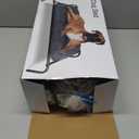 Elevated Dog Bed with Snuffle Mat Feature 2 in 1, Raised Dog Bed for Indoor and Outdoor Use Portable Warm Pet Cot with Puzzle Feeding Game for Slow Eating, Suitable for Small Medium Large Dogs (23'' x 40'')