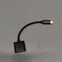 USB C to Dual USBC Headphone and Charger Adapter, USB C Splitter 1 in 2 Out Male to Female Audio Dongle Cable with 60W Fast Charging for iPhone 16/15, Samsung Galaxy S25/S24/S23