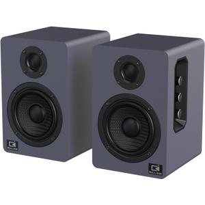 60W Computer Speakers for Desktop PC, DSP, Bluetooth 5.3, 24-Bit Optical, USB-C, AUX, Silk-Dome Tweeter, Carbon-Fiber Driver, Desk Speakers for Laptop/Mac/Monitor, Slate Blue