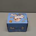 Border Collie Dog Plush Stuffed Animal, Microwave Heating Pads Animal for Cramps & Anxiety Relief, Heatable Cooling Lavender Scentsy Plush Buddy for Adults & Kids (Black White)