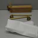 USHOWER Light Gold Towel Bar, 22-Inch Towel Racks for Bathroom