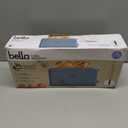 bella 2 Slice Slim Toaster, Fits-anywhere Kitchenware, 6 Setting Shade Control with Reheat & Cancel Buttons, Fits Sourdough, 10 Long Slot, Anti Jam & Auto Shutoff, 900 Watt, Surf