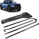 F150 Heavy Duty Spare Tire Tool Kit with Spare Tire Jack Handle and Wheel Lug Wrench Compatible with 2004-2018 F150 Spare Tire Removal Tool Kit