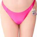 Glamour Boutique Low Profile Thong Gaff for Crossdressing Men/Transgender (Sizes XS-XL), Black, White, Pink, Purple, Beige (Small)