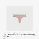 Organic Basics Women's Soft Touch Thong Underwear (Pink, XXL)