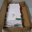 AOJEZOR Toilet Paper Holder Stand: No Drill PVC Small Bathroom Cabinet for Apartment Dwellers - Rental Deposit Protection - Small Space Storage Saving (29.9H inch, White)